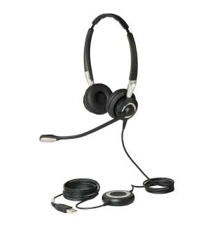 Гарнитура Jabra BIZ 2400 II Duo USB MS BT 2499-823-209
