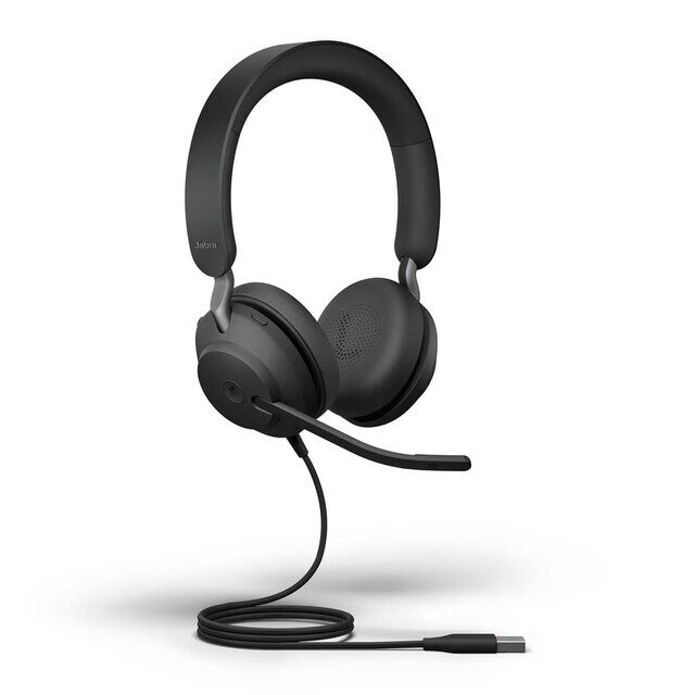 Гарнітура Jabra EVOLVE2 40, USB-A, MS Stereo 24089-999-999 Гарнітура Jabra EVOLVE2 40, USB-A, MS Stereo 24089-999-999