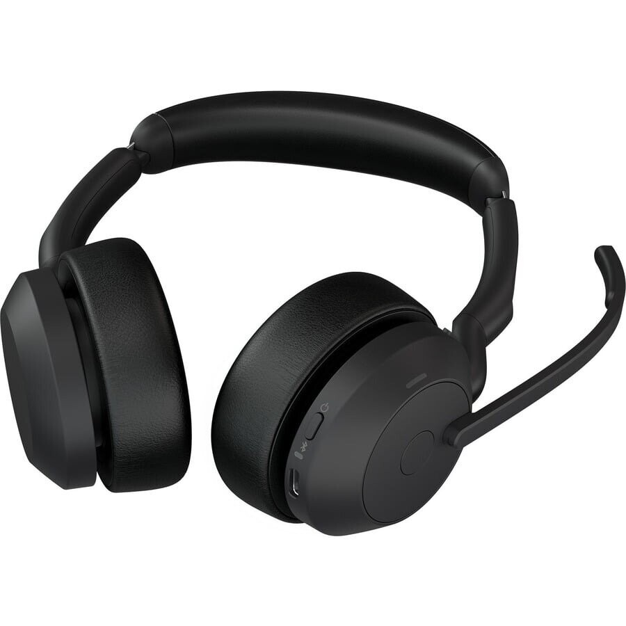 Jabra Evolve2 55 ワイヤレスヘッドセット Jabra Evolve2 55: Бездротова гарнітура для комфортної та