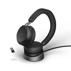 Гарнітура Jabra EVOLVE2 75 MS Stereo USB-A Black + зарядна база 27599-999-989