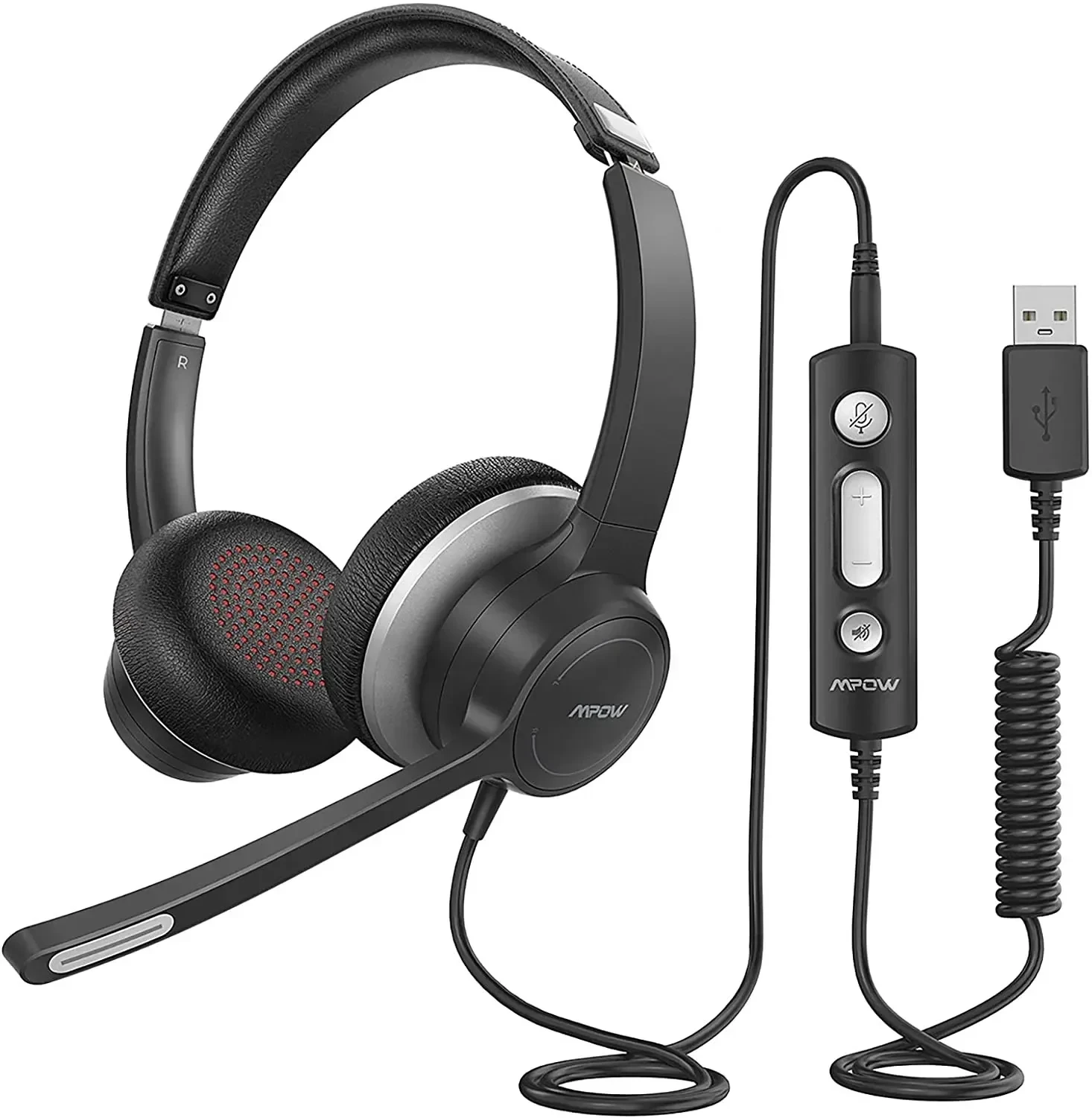 Гарнитура Mpow HC6 USB + 3,5 мм MPBH328AB Гарнитура Mpow HC6 USB + 3,5 мм MPBH328AB